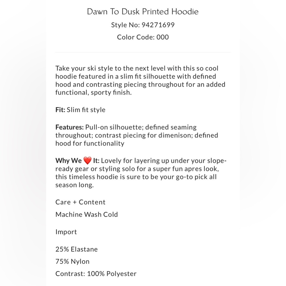 Free People Dawn to Dusk Printed Hoodie // NWT // FP Movement // Logo - Picture 4 of 11